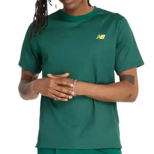 New Balance Tournament Top Waffle T Shirt Men's Green