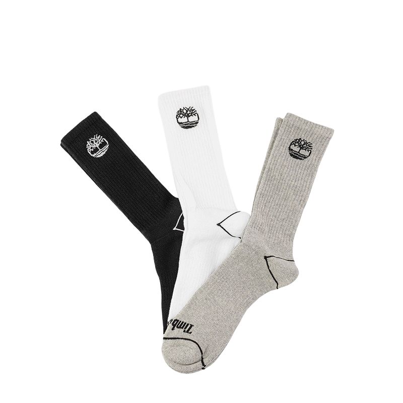Timberland Knee High Socks Unisex 3 Pack Multicolor