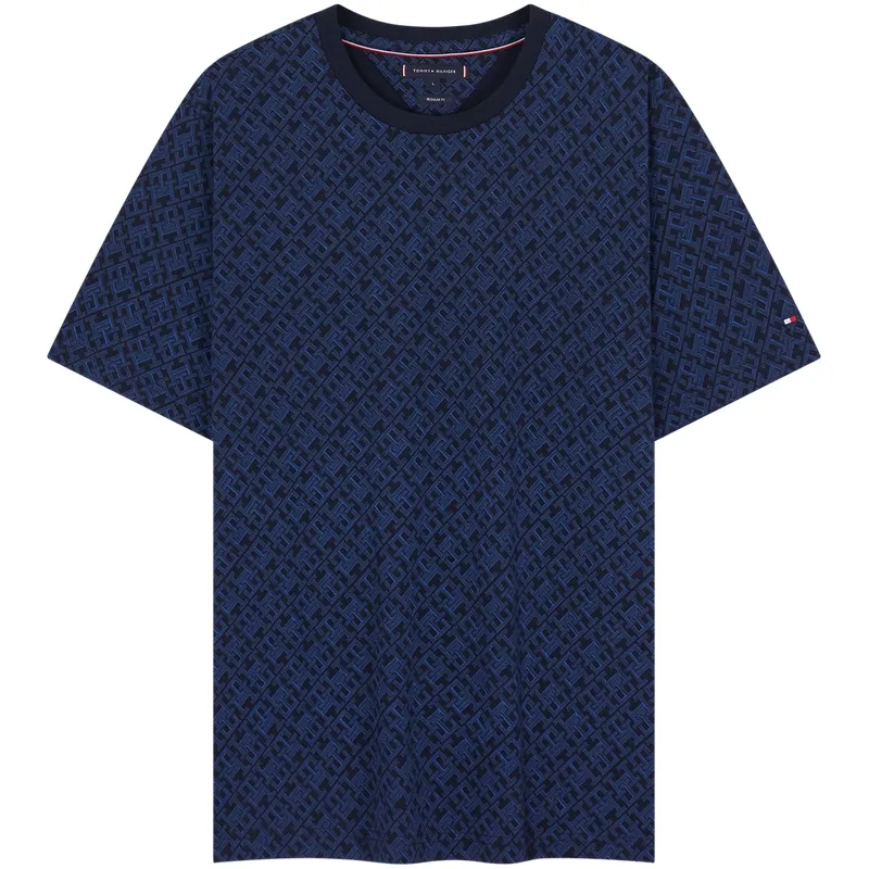 Tommy Hilfiger T-Shirts Men's Crew Neck Moderate