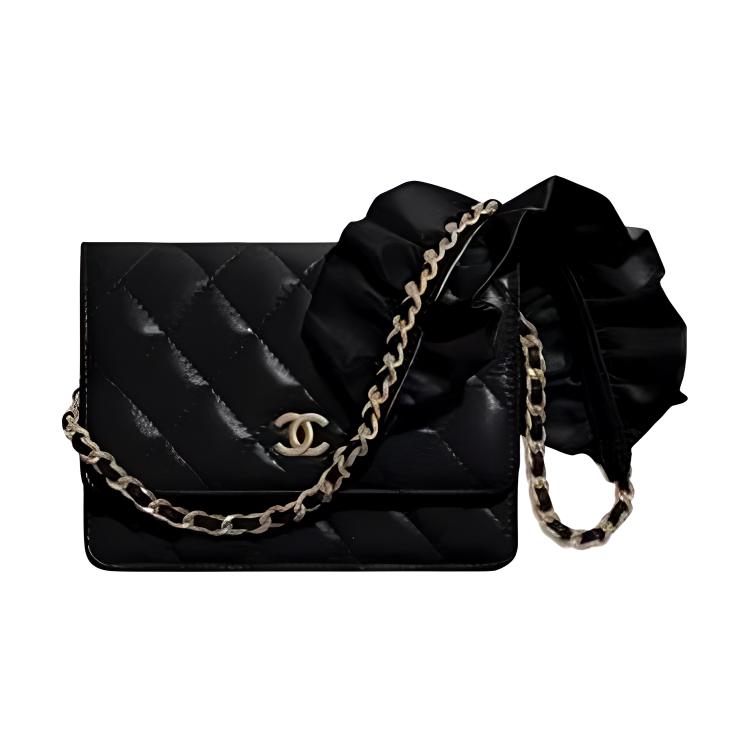 Женская сумка Chanel WOC 20K (черный)