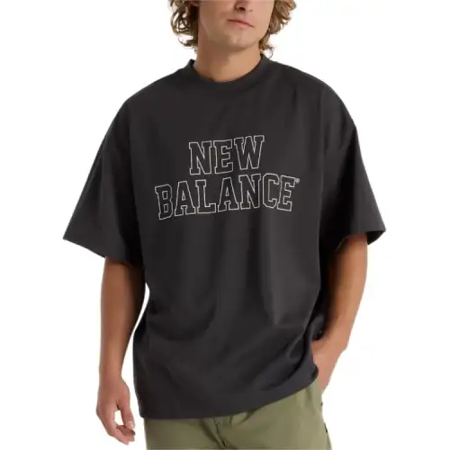 New Balance SS25 T Shirt Men's Black