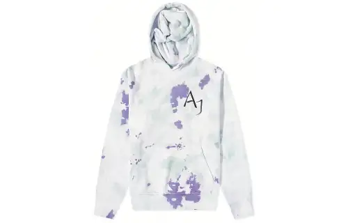 Jordan Sport Sweatshirts Men's Gray Purple Hooded Moderate Other