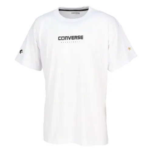 Converse T Shirts Unisex White Crew Neck Moderate