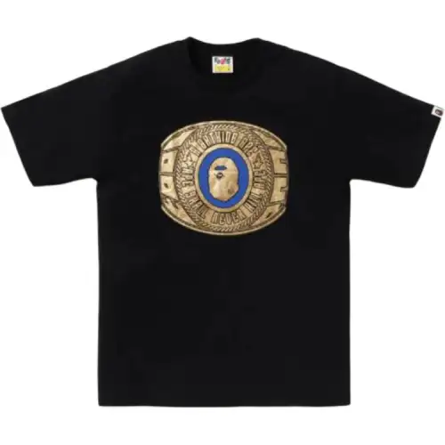 Bape Foil Bape College Ring Tee