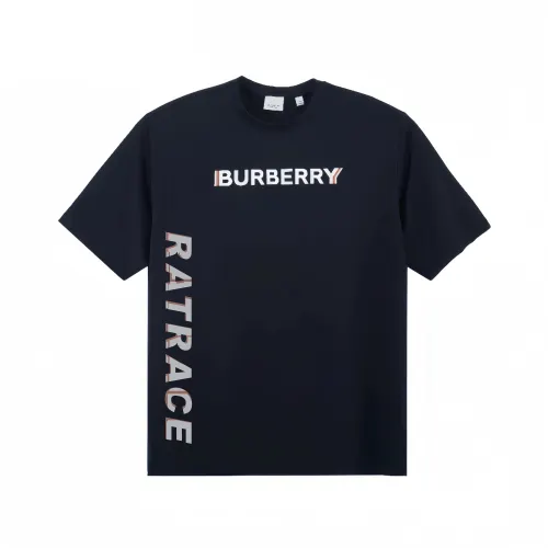 Burberry T Shirt Unisex Navy Blue