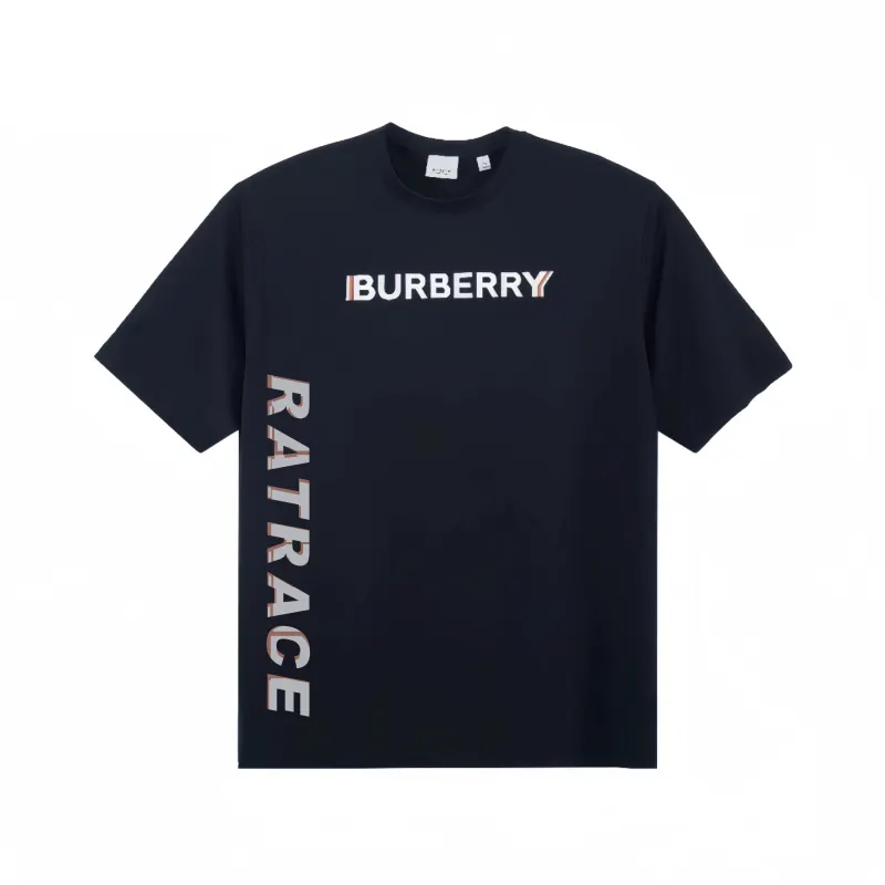 Burberry T Shirt Unisex Navy Blue