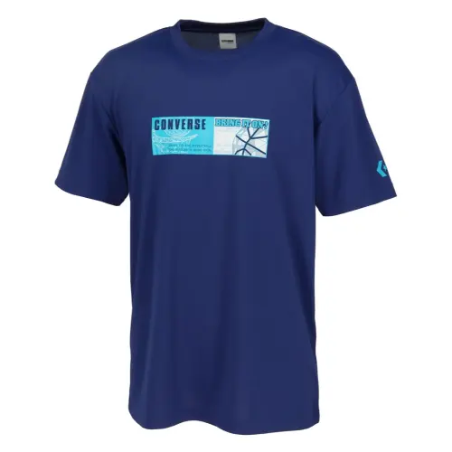 Converse T Shirt Unisex Marine Blue