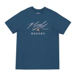 Jordan T Shirts Men's Blue Crew Neck Moderate