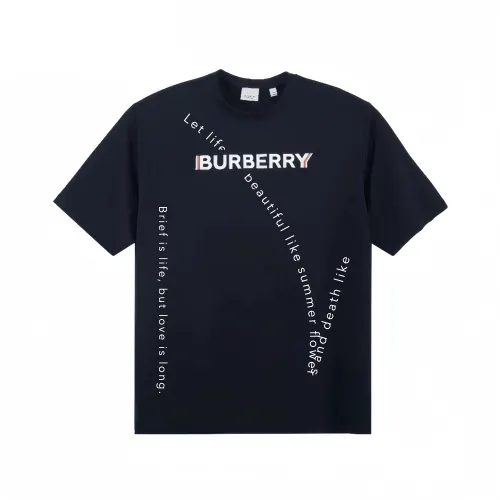 Burberry T Shirt Unisex Navy Blue