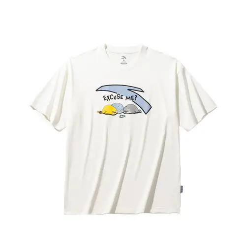 Anta Life Collection T Shirt Men's Ivory White