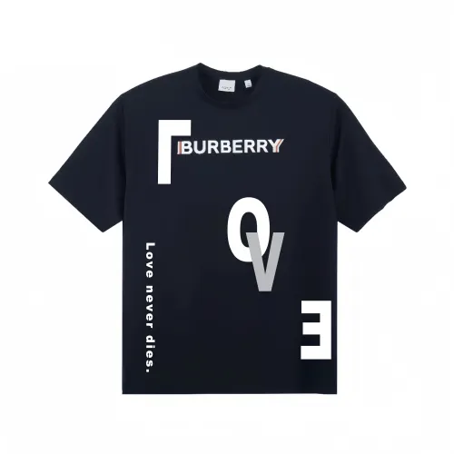 Burberry T Shirt Unisex Navy Blue