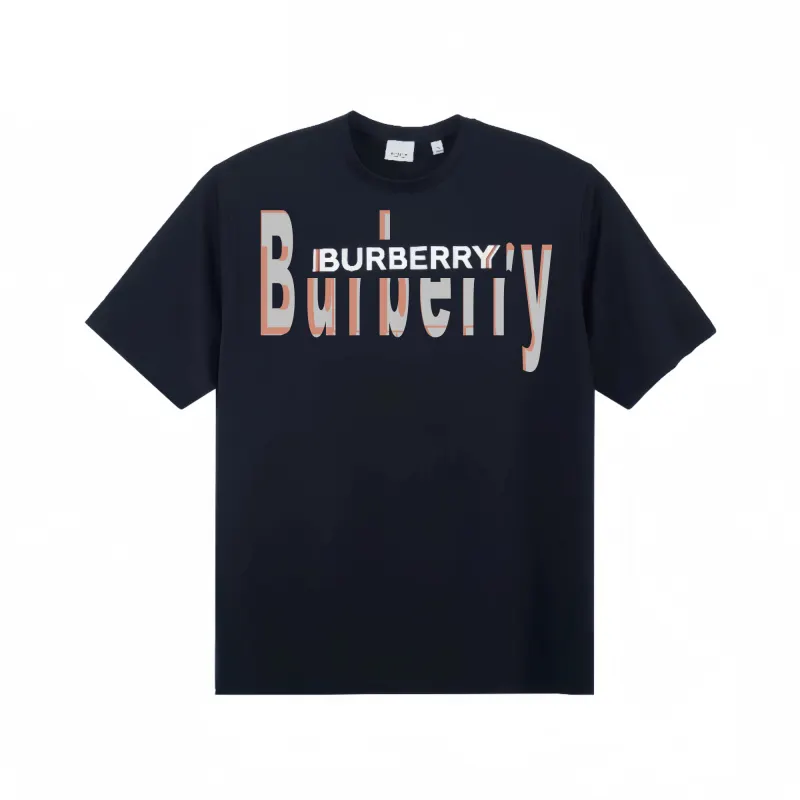 Burberry T Shirt Unisex Navy Blue