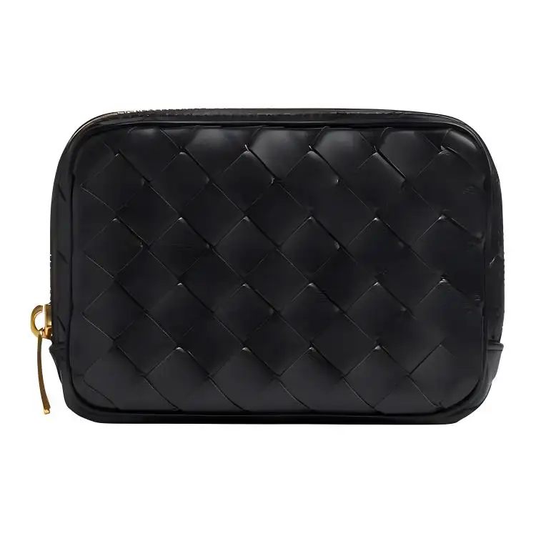 Bottega Veneta Teen Intrecciato Zippered Pouch