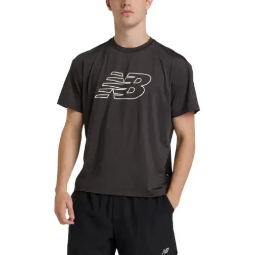 New Balance SS25 T Shirt Men's Black