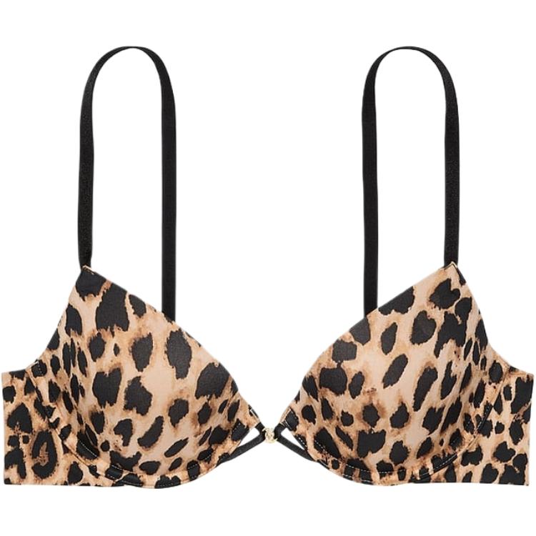 Женский бюстгальтер Victoria's Secret V-Shape (леопардовый)