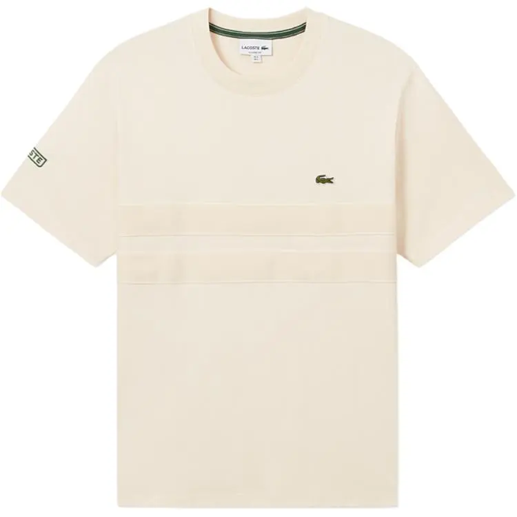 LACOSTE Logo appliqué T shirt