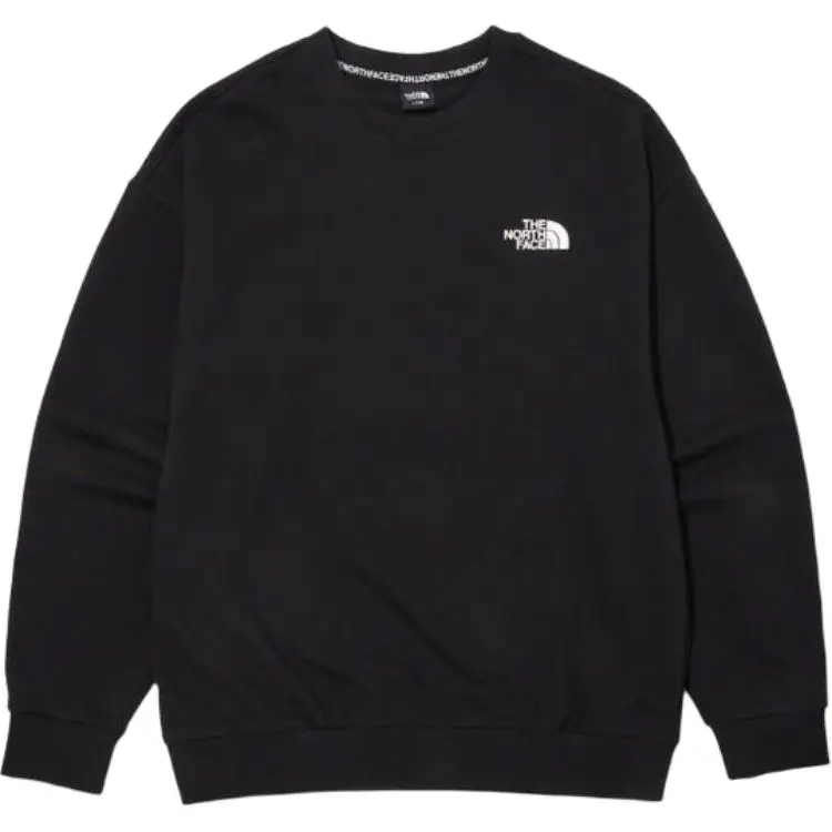 THE NORTH FACE Sweatshirts Unisex Black Crew Neck Moderate Other