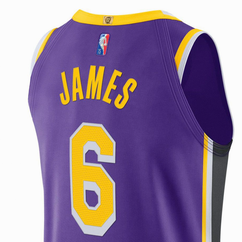 Jordan Basketball Jersey Men’s Purple