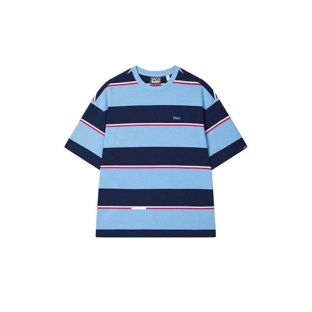 Мужская футболка Fila Originale Stripe Tee (голубая)