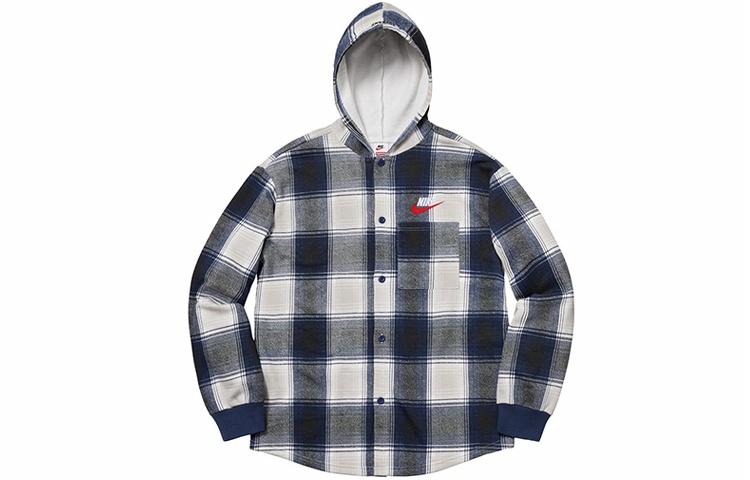 Рубашка Supreme x Nike FW18 (в клетку)