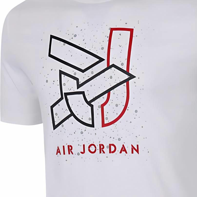 Мужская футболка Jordan T (белая) — фото 2