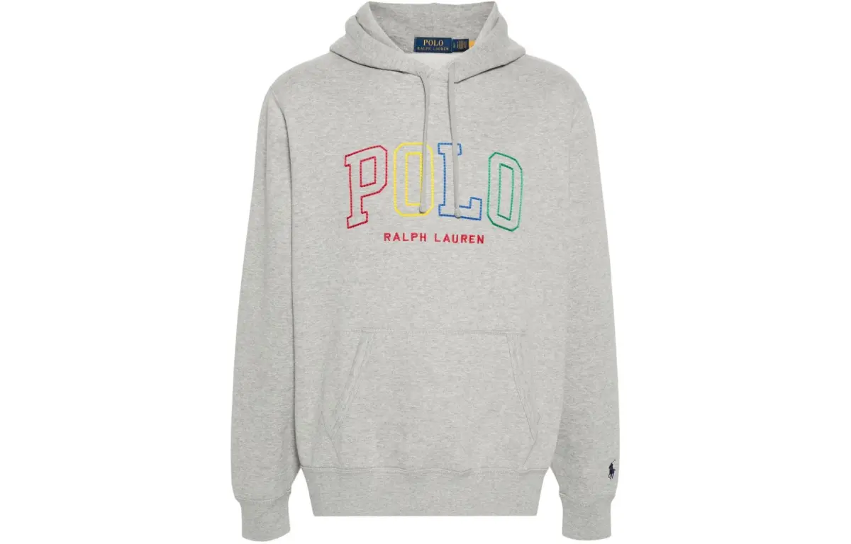 Polo Ralph Lauren Logo Embroidered Drawstring Hoodie