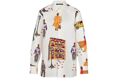 LOUIS VUITTON Shirt Men's White