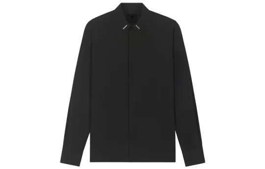 Givenchy Logo plaque Cotton Shirt