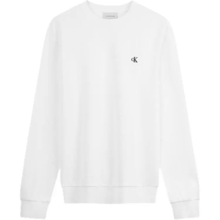 CALVIN KLEIN Sweatshirt Men's Moon White