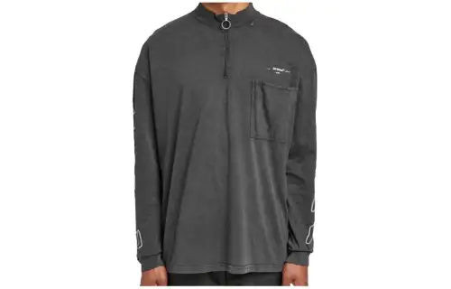 OFF-WHITE Mock Neck T-Shirt