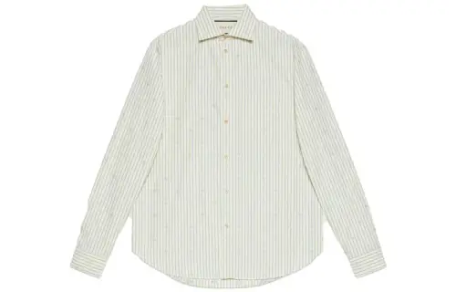 GUCCI Shirts Men's Ecru Moderate Other