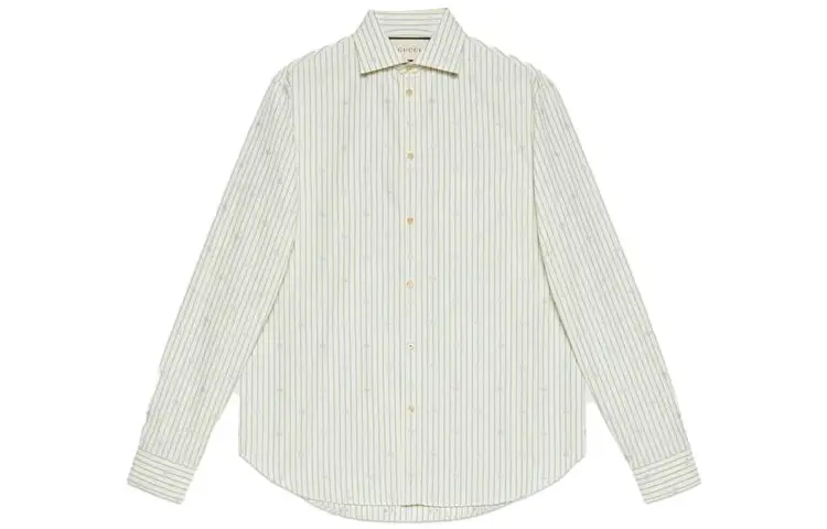 GUCCI Shirts Men's Ecru Moderate Other