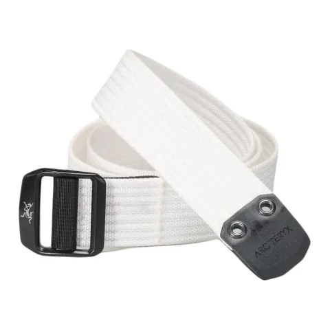 Arc'teryx Metal, Nylon, Polyester, Webbing Belts Unisex Polar White Width 3.8CM