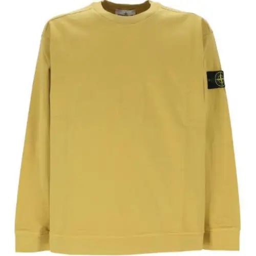 STONE ISLAND Sweatshirt Men's Yellow
