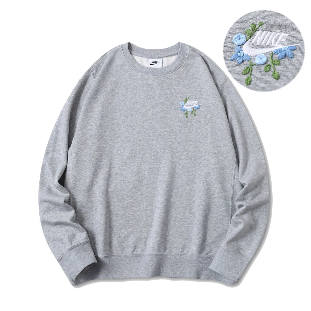 Nike Sweatshirts Men's Crew Neck Thin Straight Fit