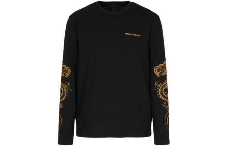 ARMANI EXCHANGEAE SS24 Sweatshirt Men's Black