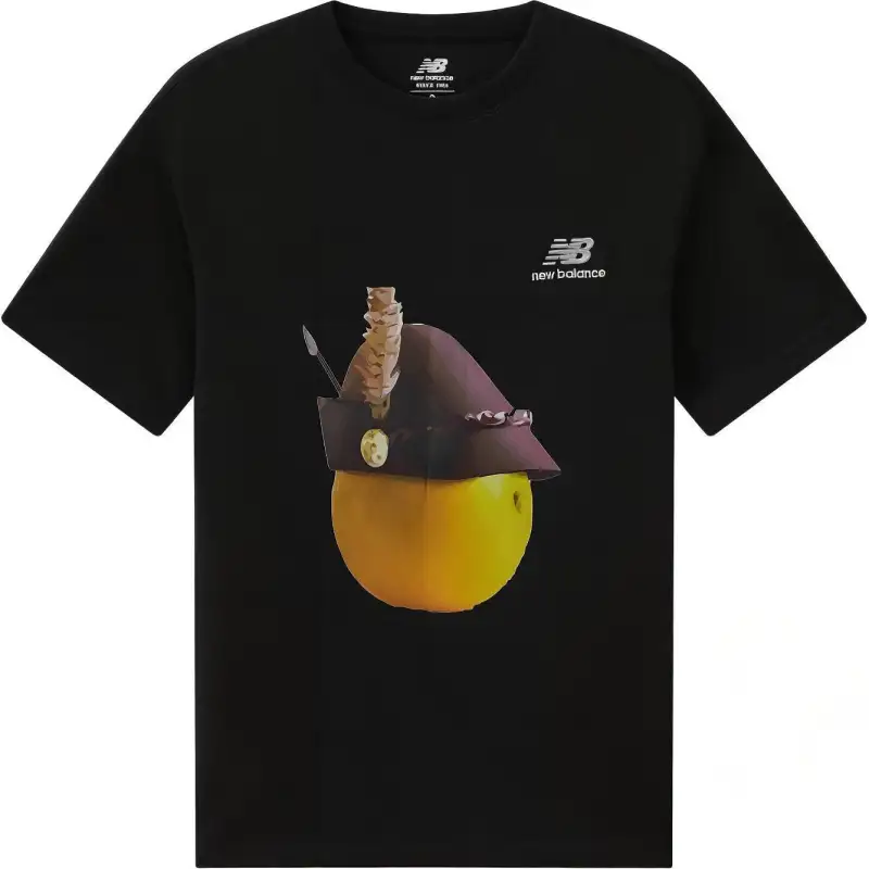 New Balance T Shirt Unisex Black