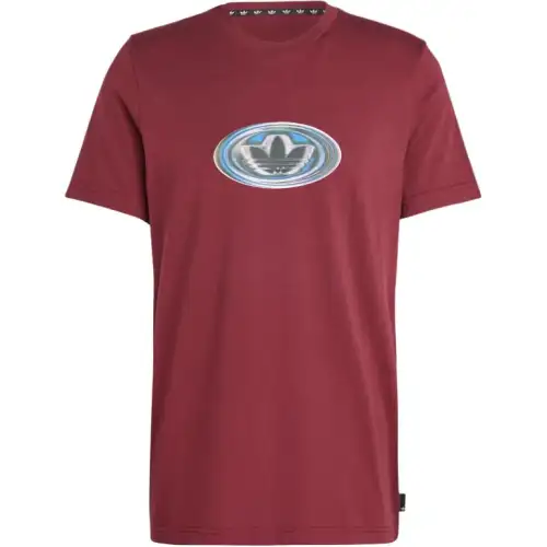 Adidas Originals T Shirt Men's Dark Shadow Red