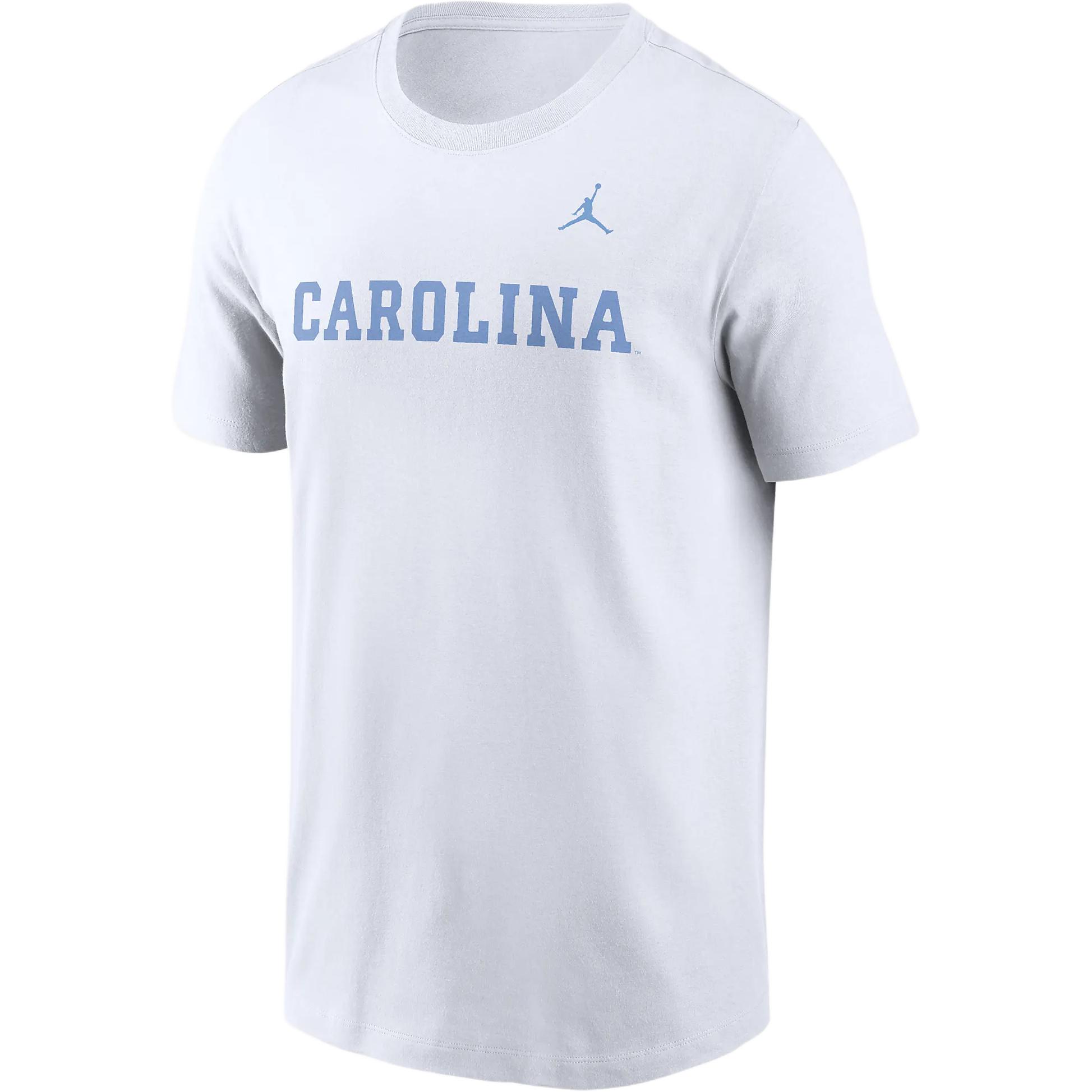 JORDAN North Carolina Tar Heels Primetime Wordmark Men's JORDAN College T-Shirt