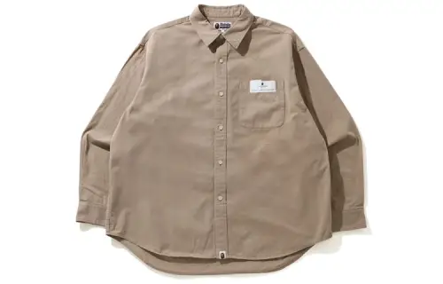 A BATHING APE Shirts Men's Lapel Moderate Other