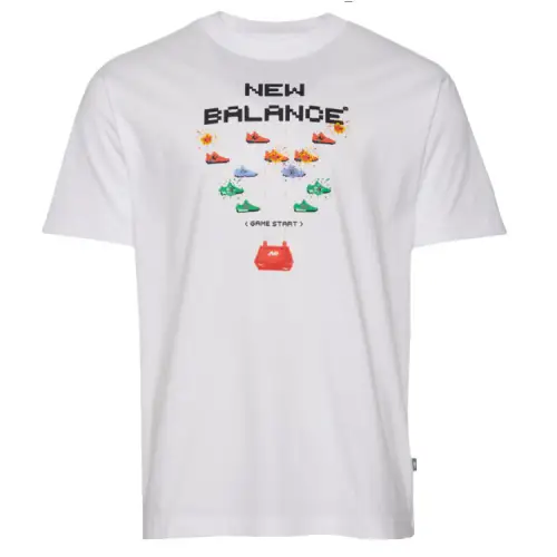 New Balance T Shirt Unisex White