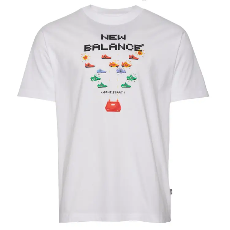 New Balance T Shirt Unisex White
