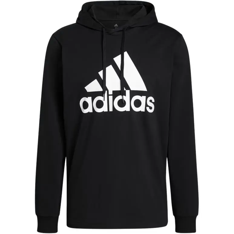 Adidas Sweatshirts Men's Black Hooded (Non-detachable) Moderate