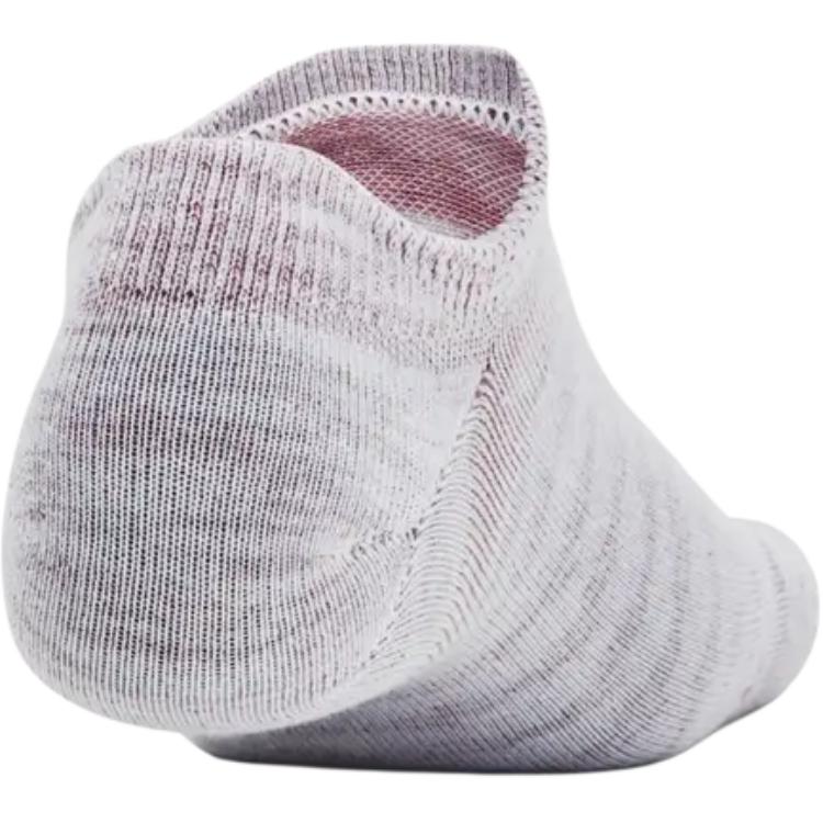 Under Armour Ankle Socks Unisex 3 Pack Pink
