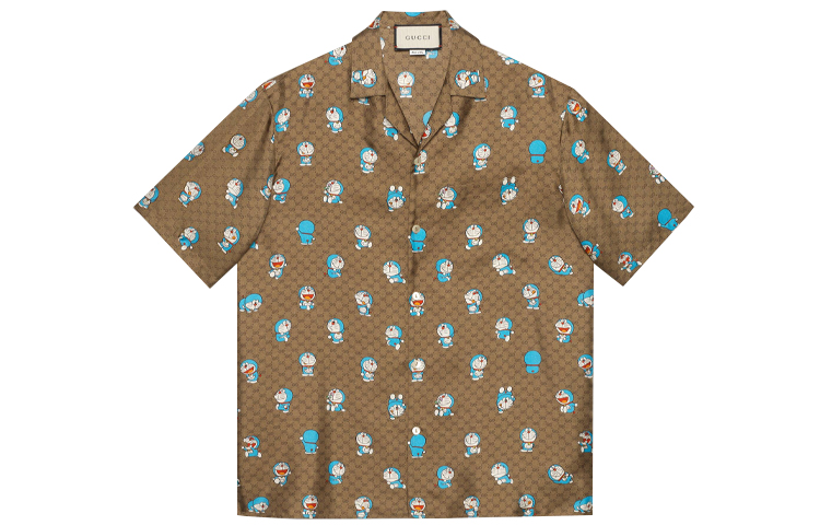 【Previous Season】x Doraemon Gg bowling shirt