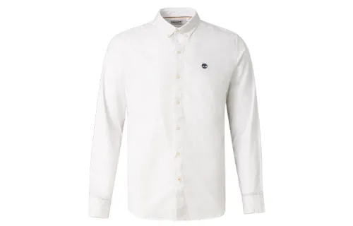 Timberland Shirts Men's White Lapel Moderate Shirt