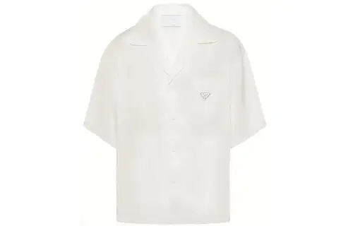PRADA Short Sleeved Recycled nylon Shirt