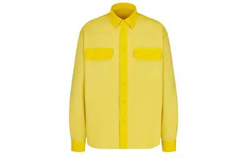 DIOR Quarterly New Products Shirts Men's Yellow Moderate Other