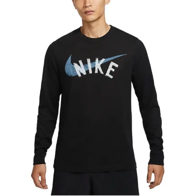 Nike Men's Dri-FIT Long-Sleeve Fitness T-Shirt