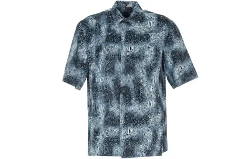 DIOR Dior Quarterly New Products Shirt Men's Blue